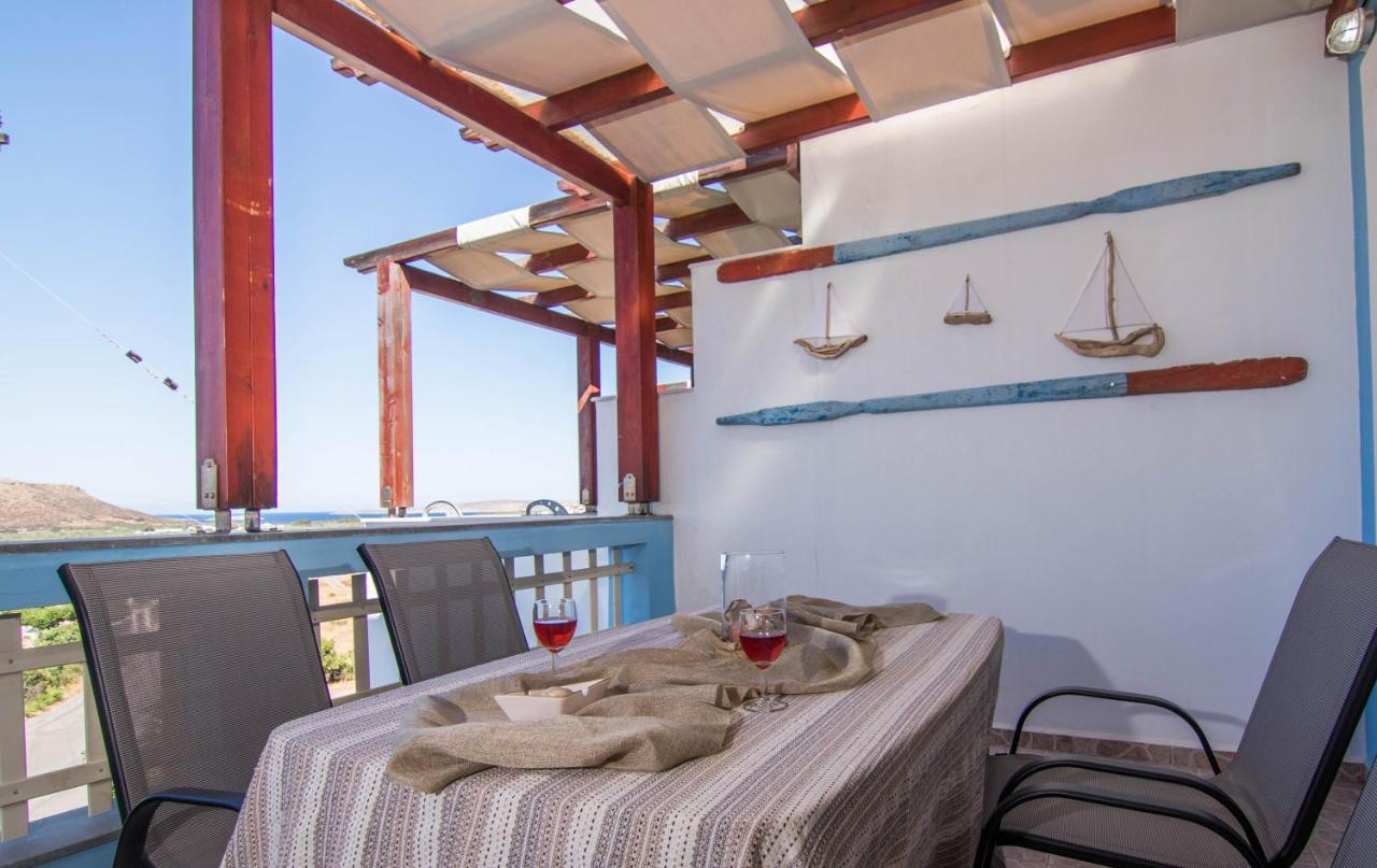 Fedra Apartments, View, Free Parking, 2Mins To Beach Palekastro Luaran gambar